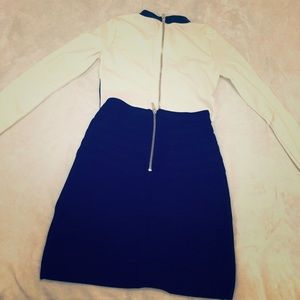 Bebé skirt and long sleeve top size XS